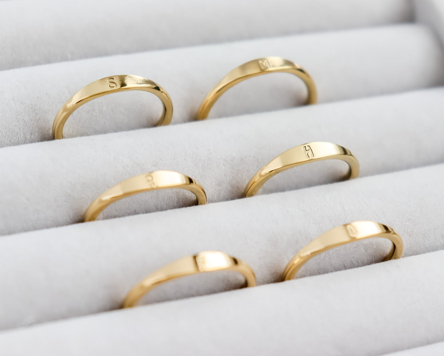 Initial Letter Ring (A to M)