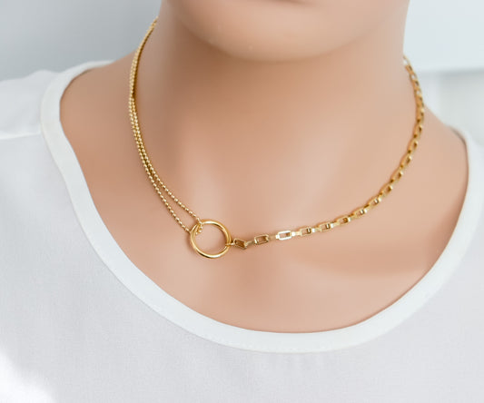 Mixed Chain Necklace