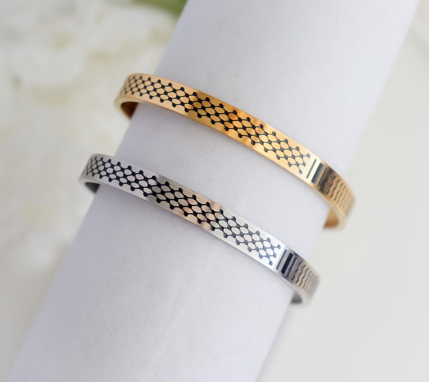 keffiyeh Bangel | Palestine Cuff | Palestine Scarf Cuff | Palestine Map Bangel with Keffiyeh | Country Pride Jewelry | Eid Gift