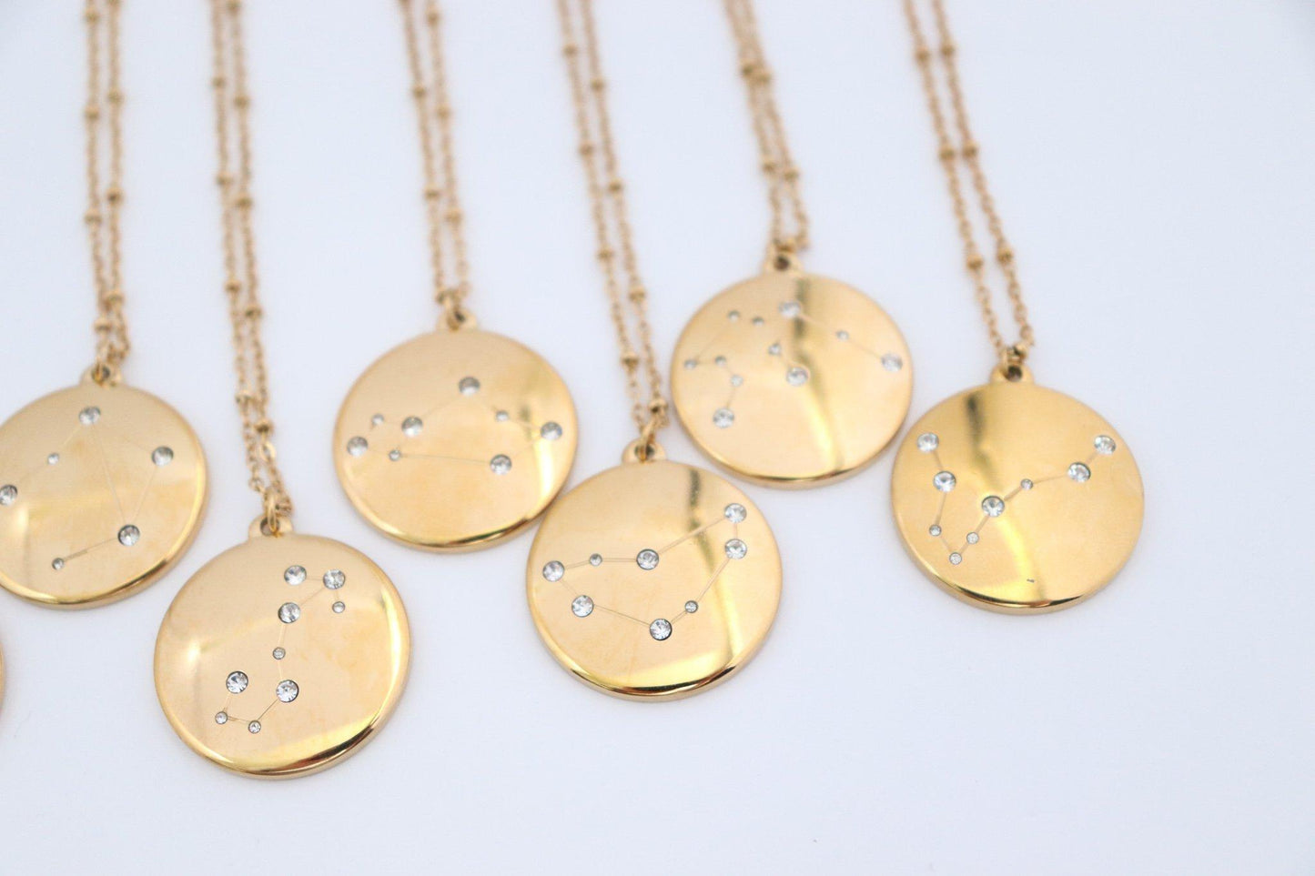Medallion Zodiac Necklace