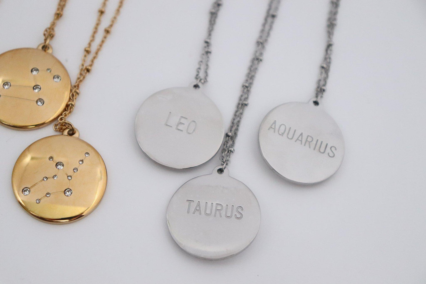 Medallion Zodiac Necklace
