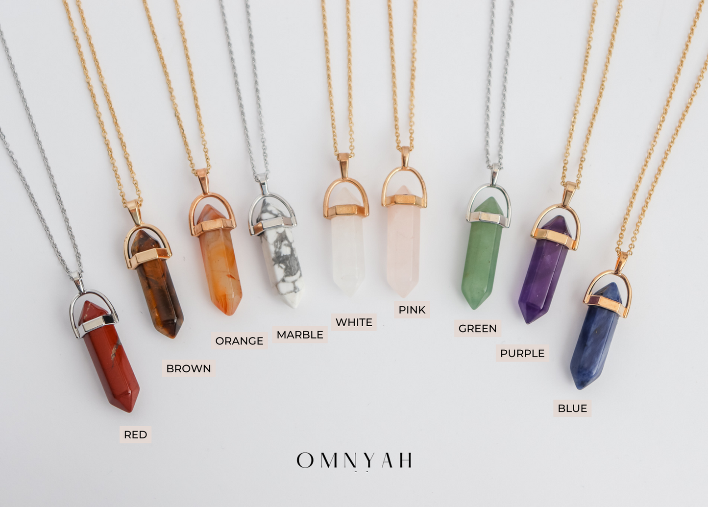 Hanging Crystal Necklace