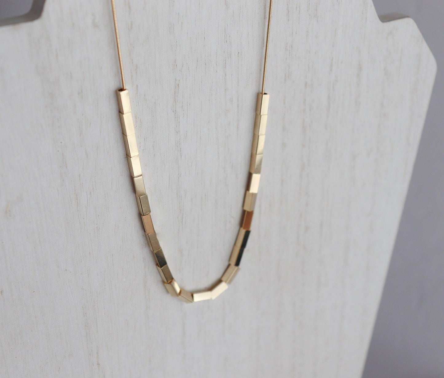 Linked Bars Necklace