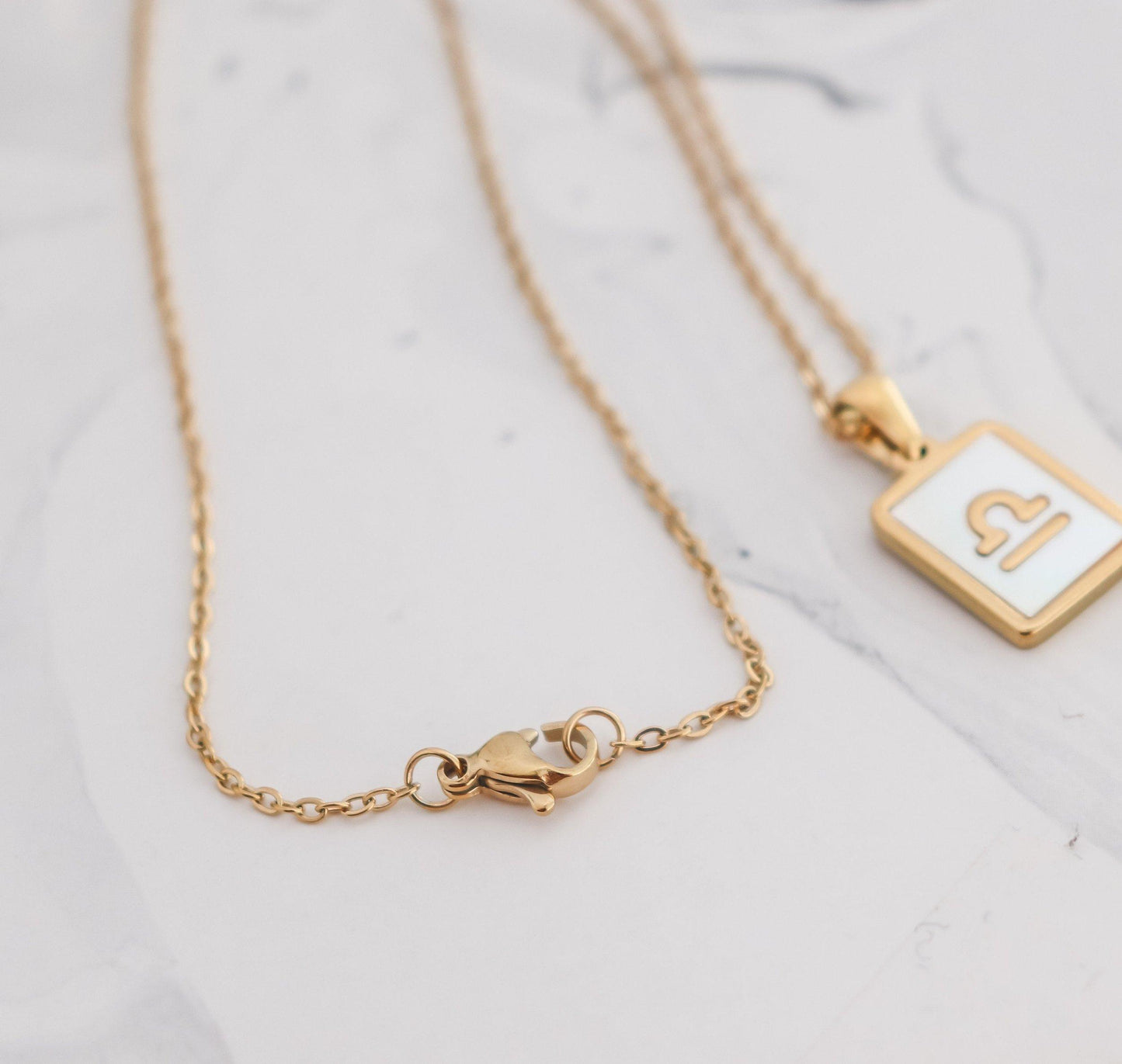 Pearl Zodiac Necklace