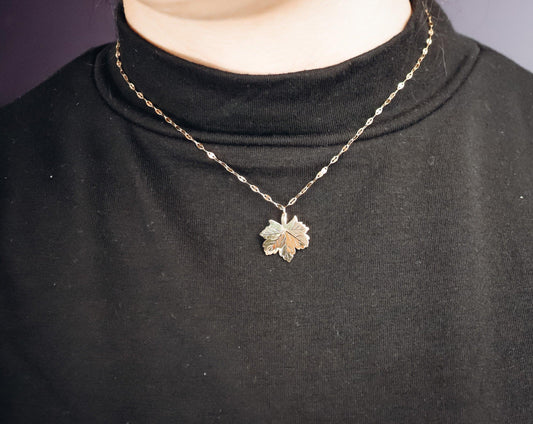 Maple Leaf Necklace