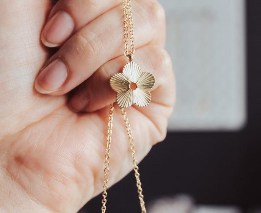 Sunburst Pendant Necklace