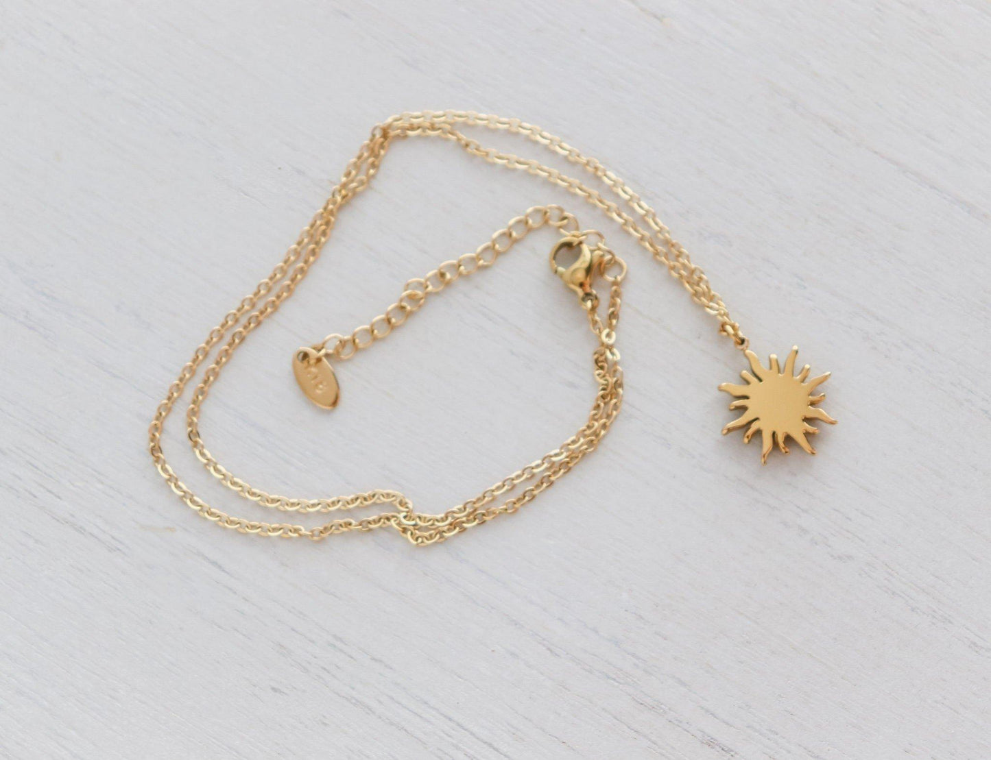 Raised Sun Necklace