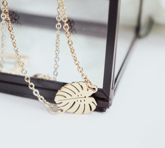 Leaf Pendant Anklet or Bracelet