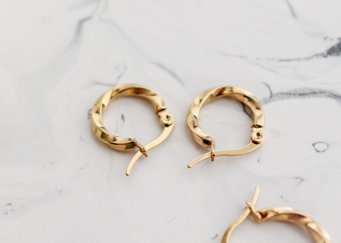 Twist Hoop Earring
