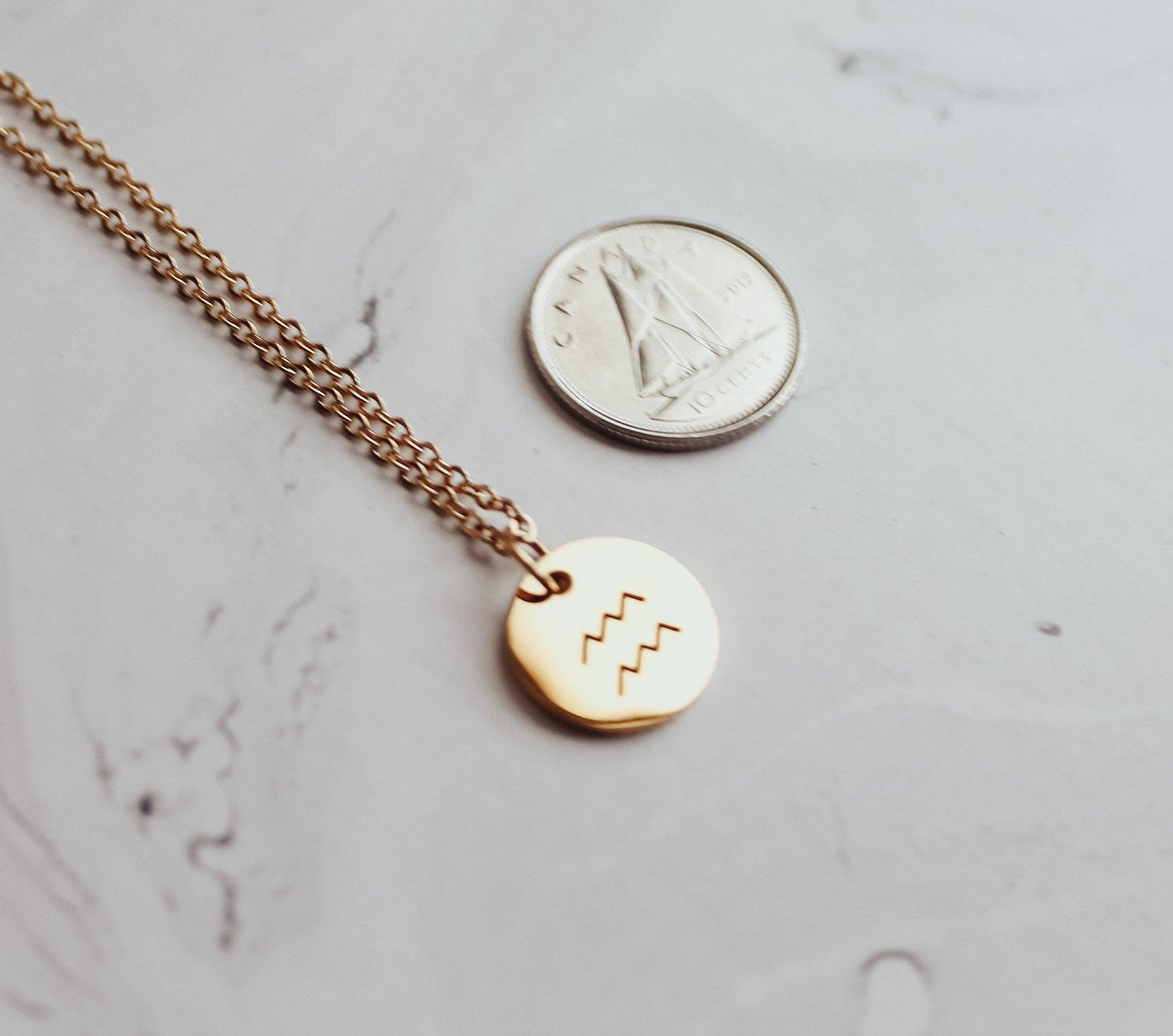 Sun Zodiac Necklace