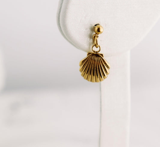 Seashell Sunburst Earrings