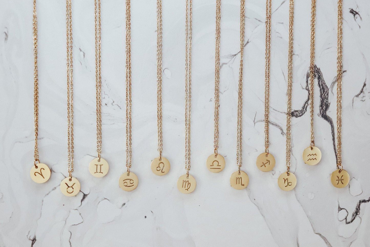 Sun Zodiac Necklace