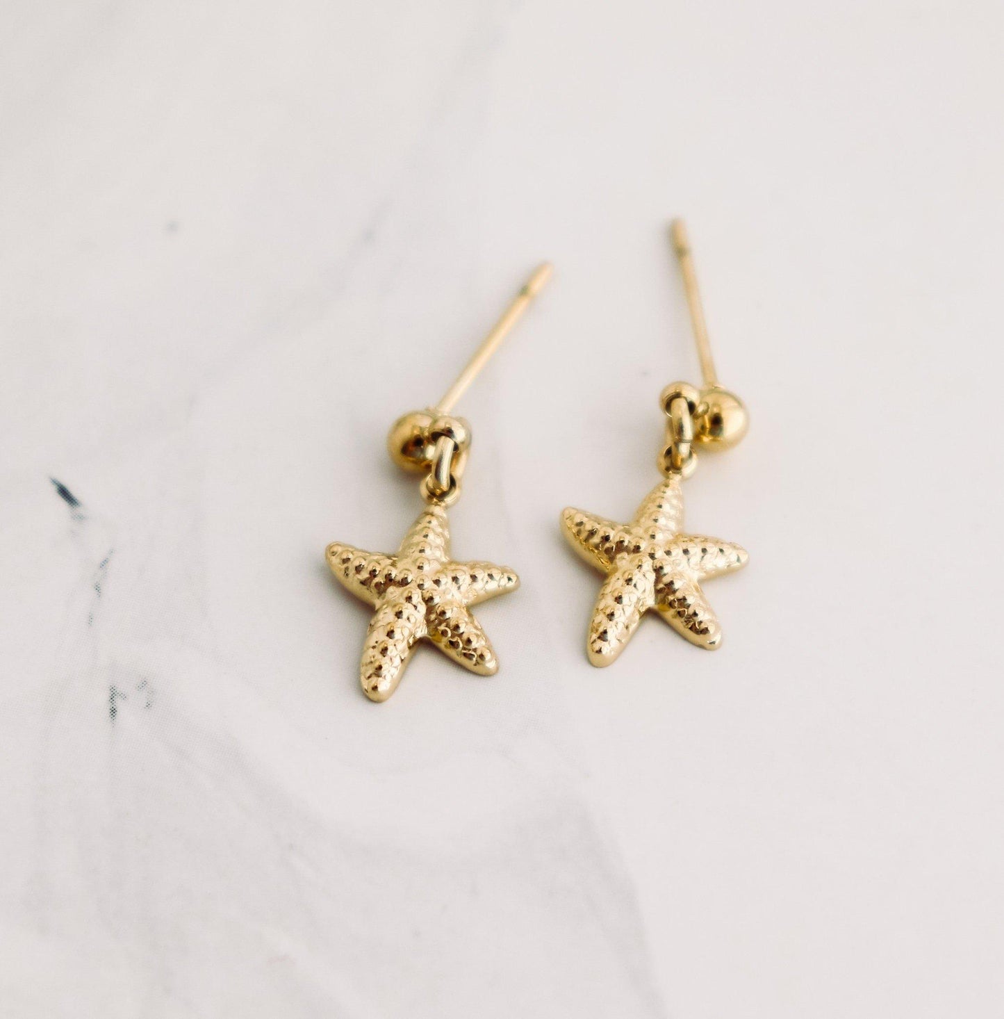 Sea Star Dangle Earrings