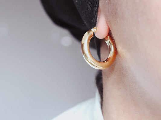 Circle Hoop Earrings