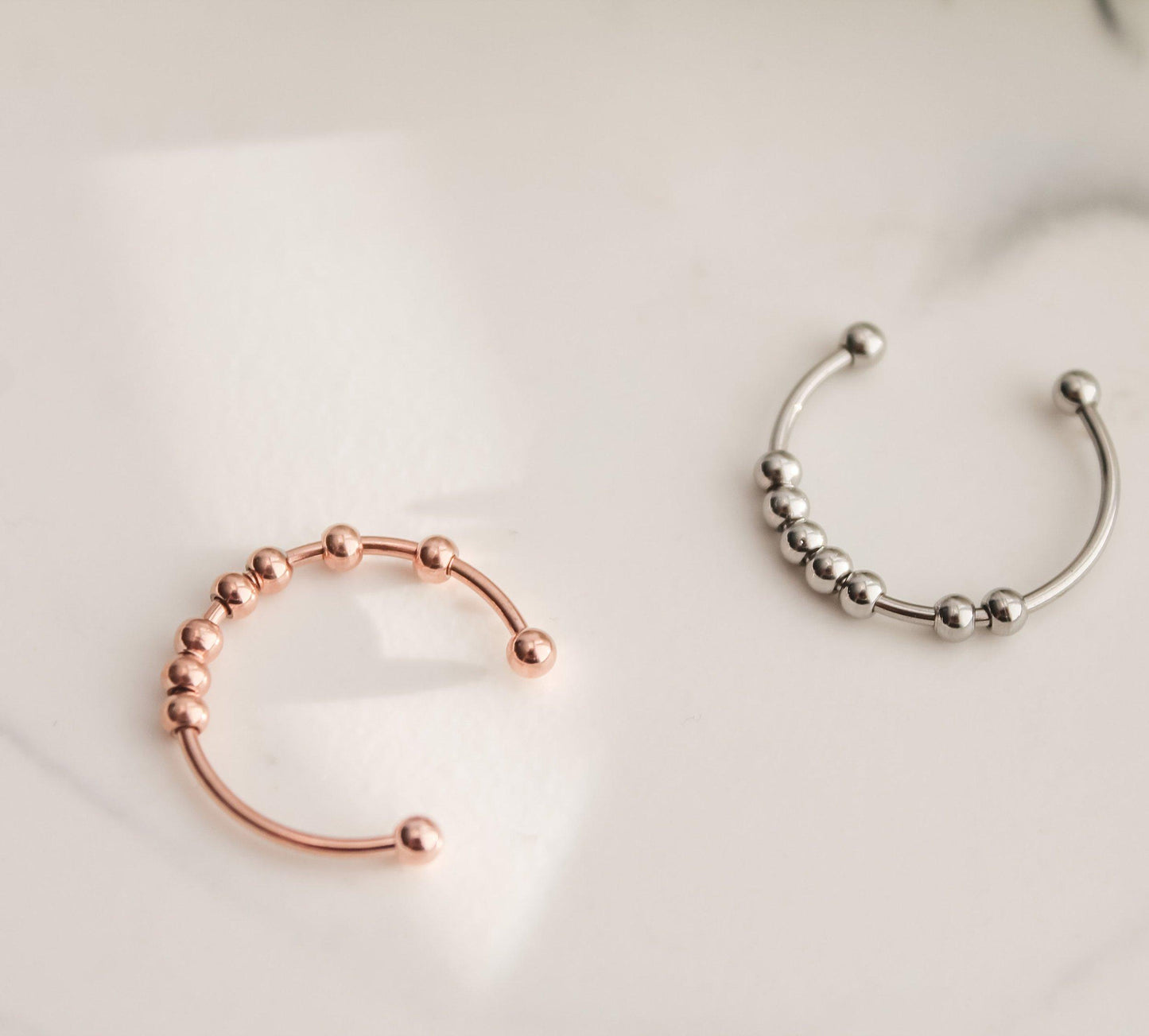 Resizable Bead Fidget Ring