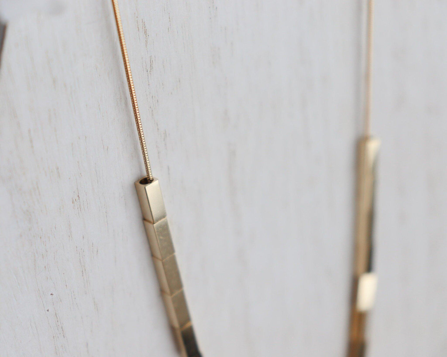 Linked Bars Necklace