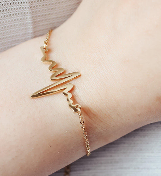 Heart Wave Bracelet