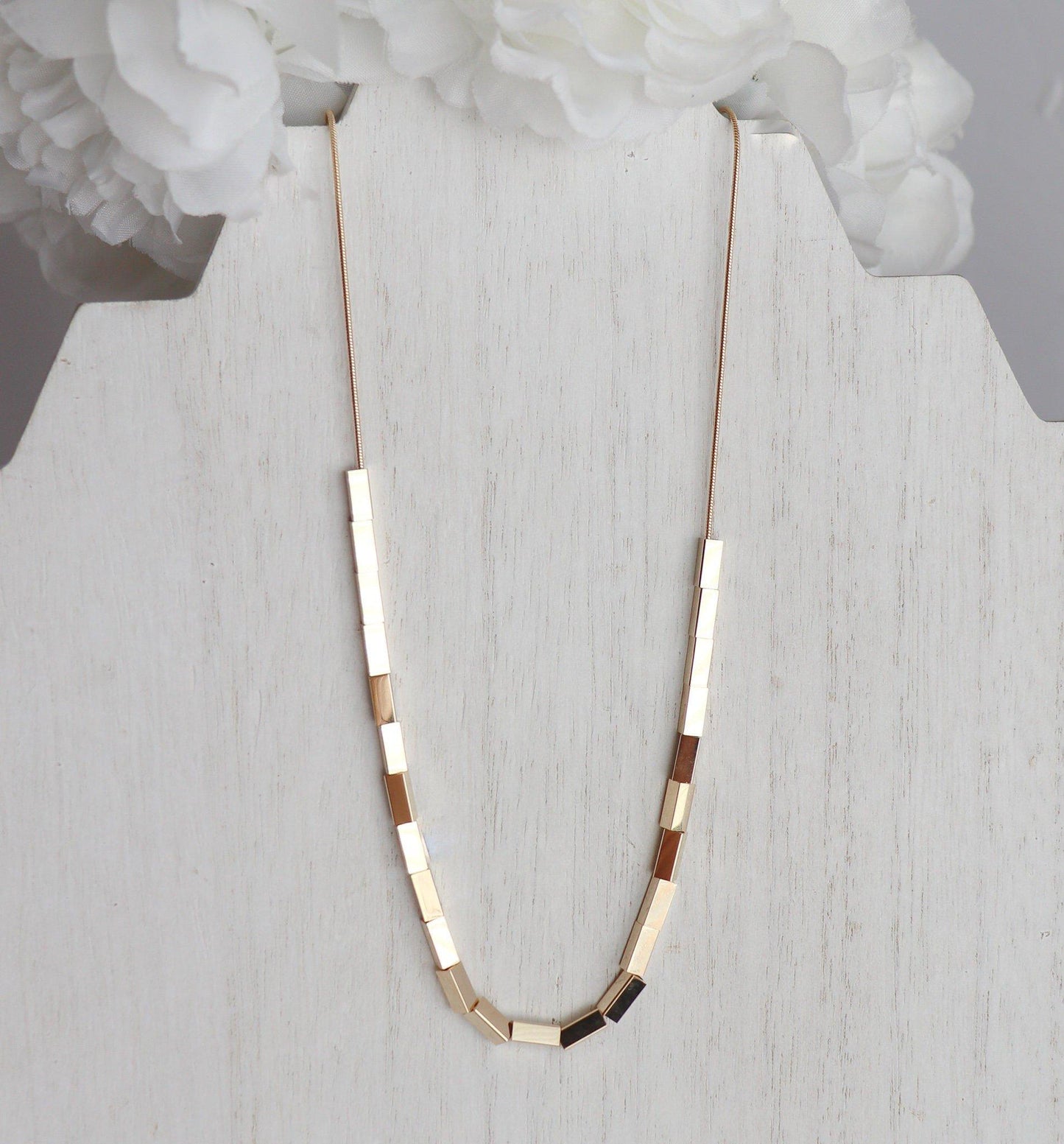 Linked Bars Necklace