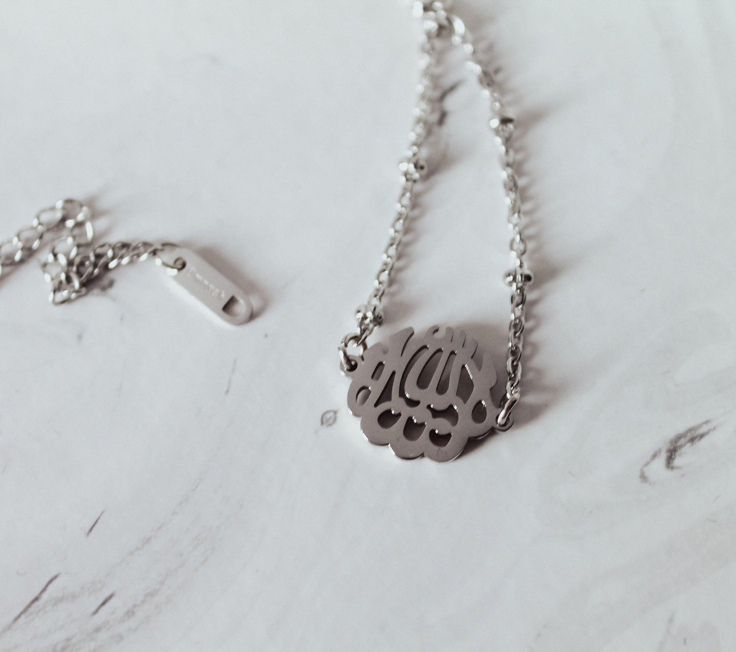MashaAllah Calligraphy Pendant Necklace