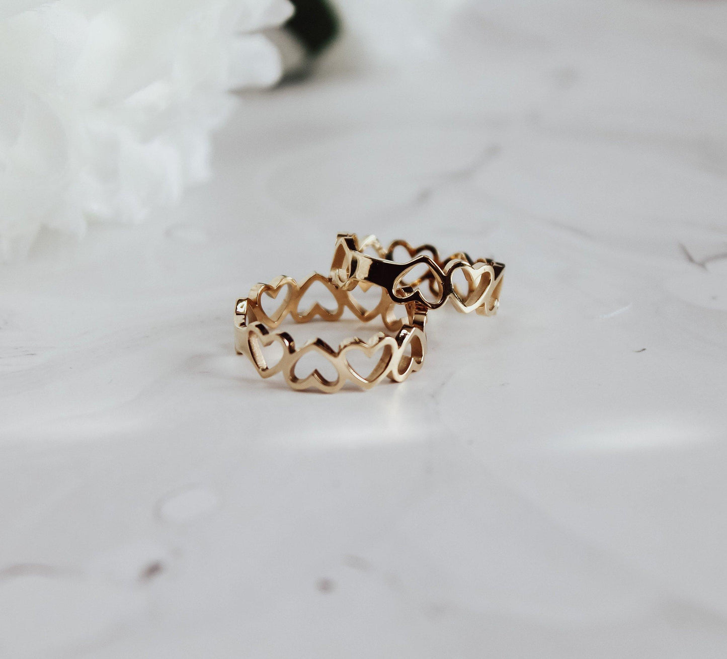 Heart Link Ring