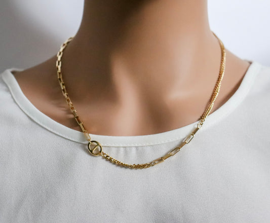 Mix Chains Necklace