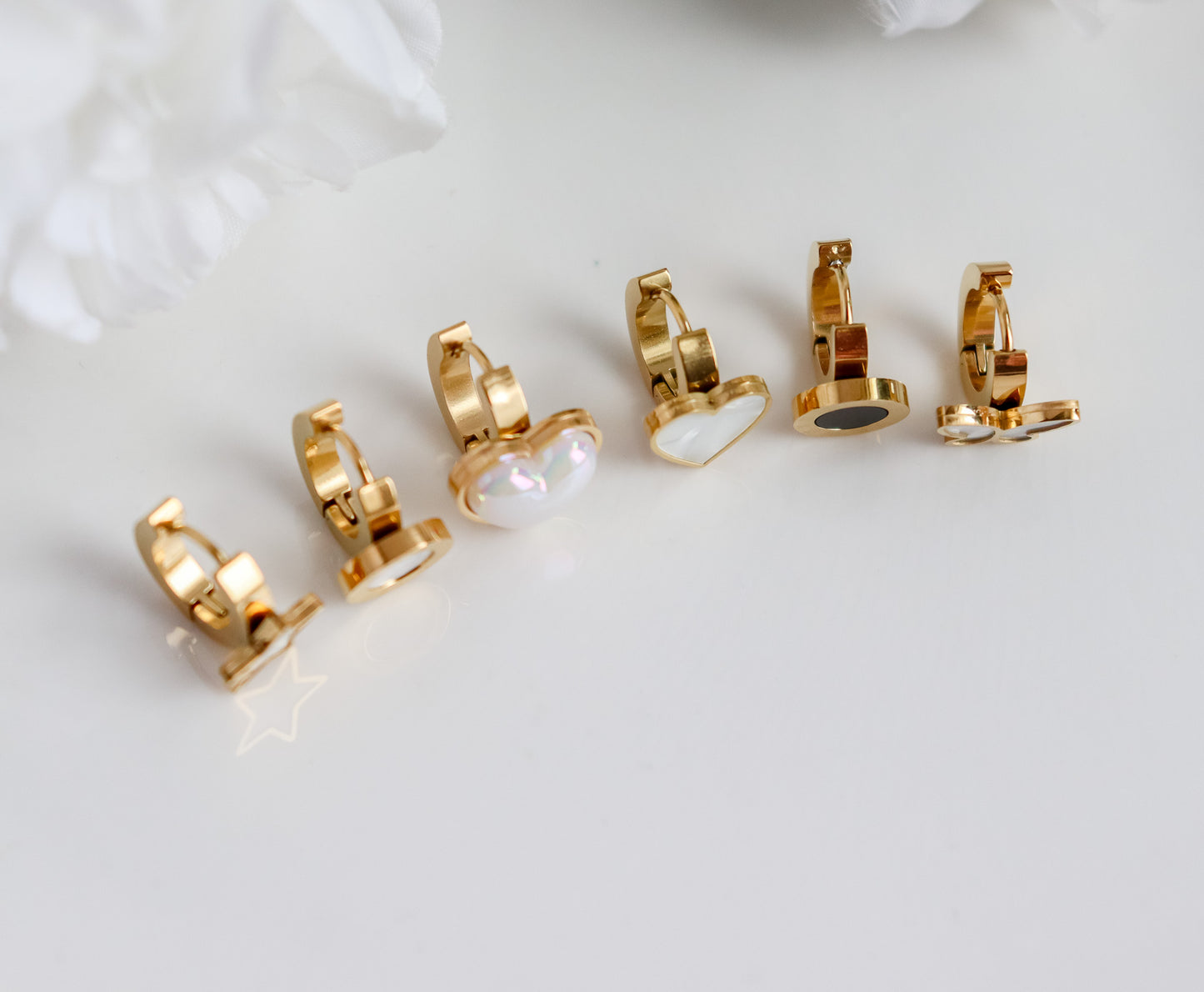 Assorted Statement Huggie Earrings