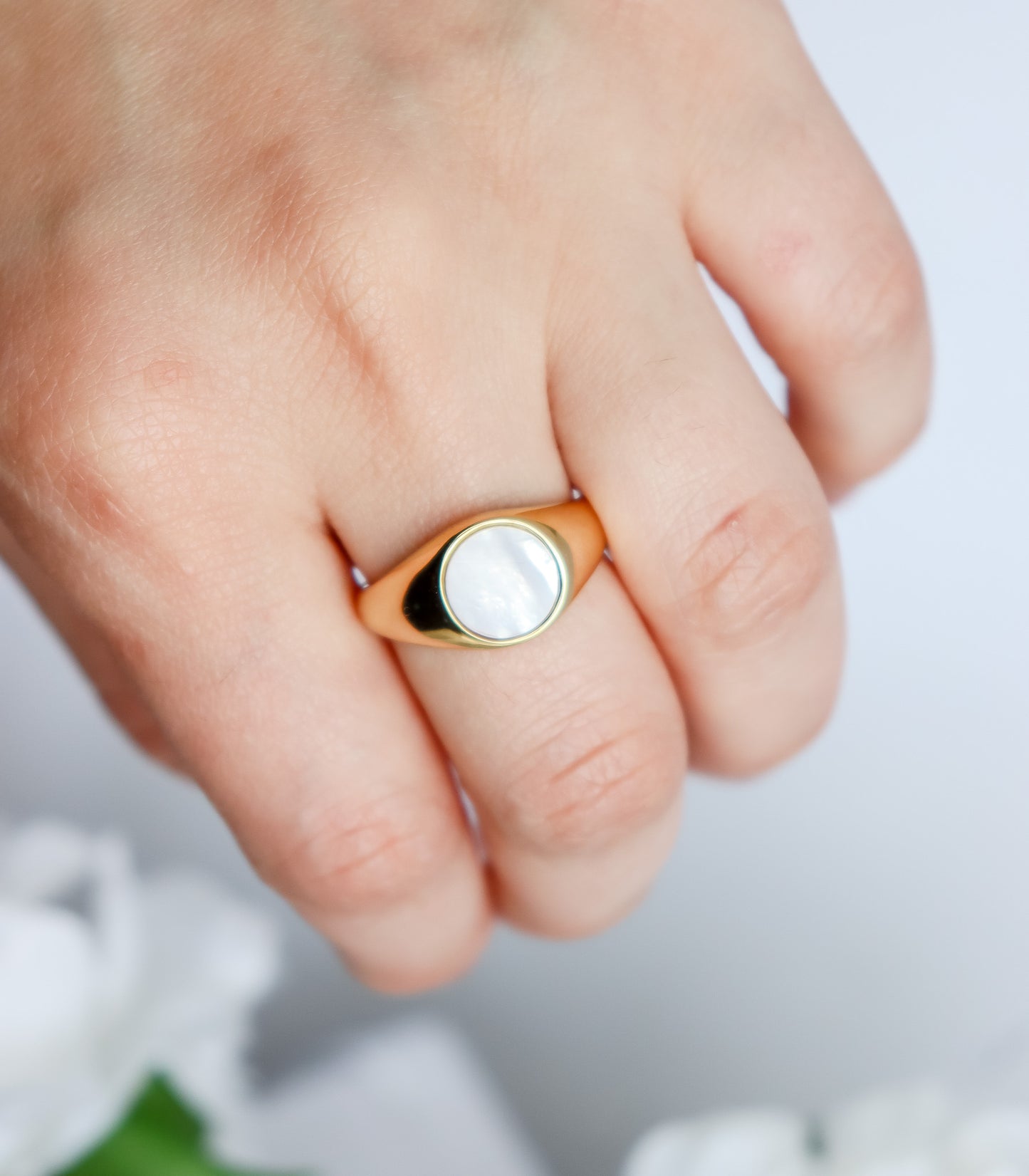 Statement Pearl Ring