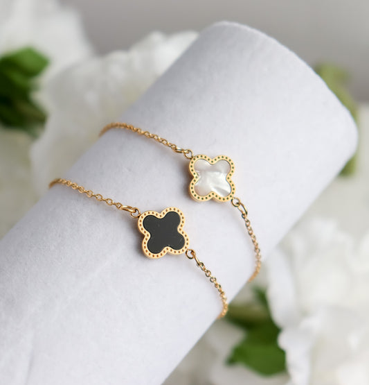 Simple Clover Bracelet