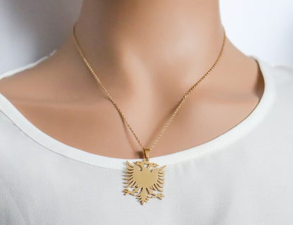 Albania Eagle Symbol Necklace