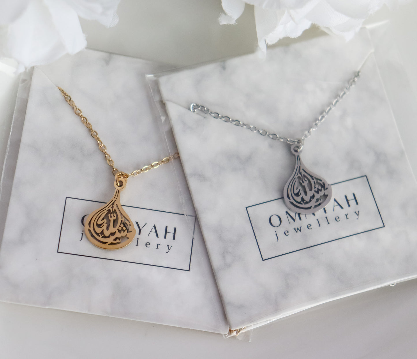 Teardrop Masha'Allah Necklace