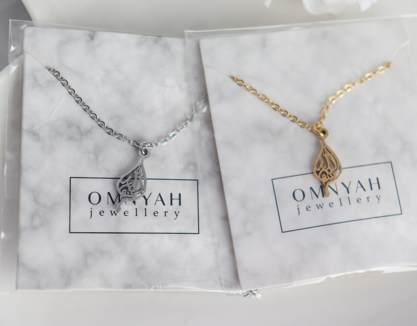 Mini Calligraphy Masha'Allah Necklace