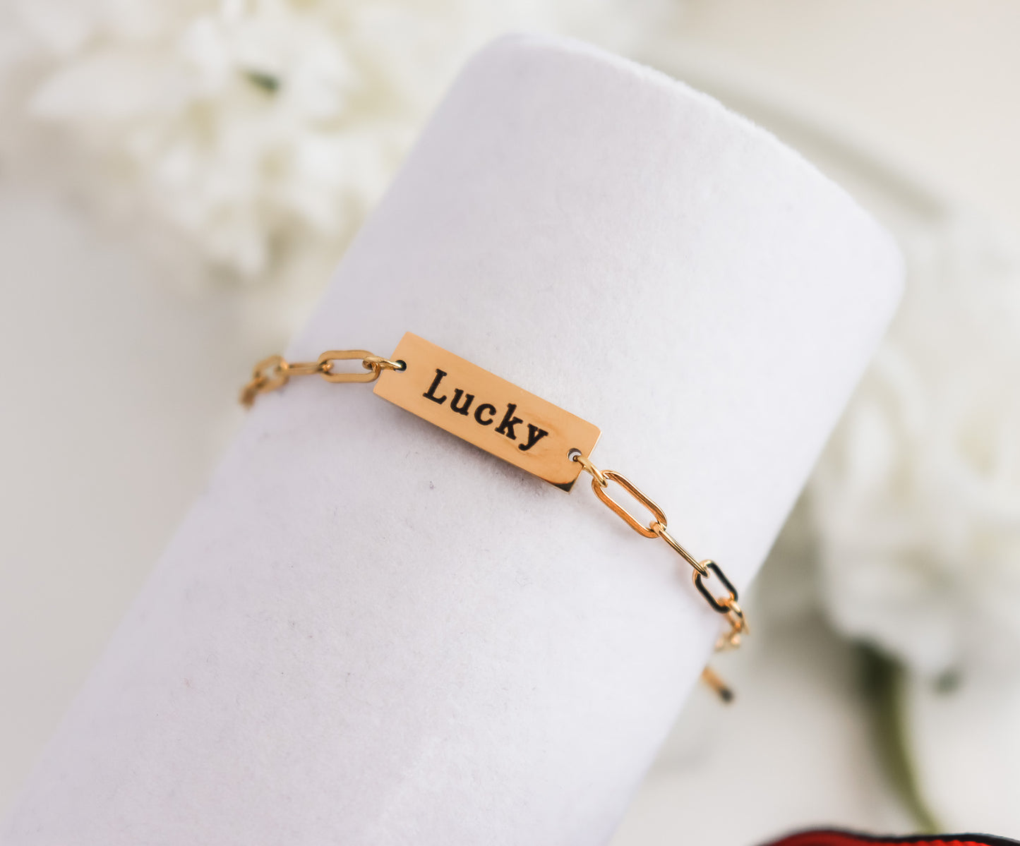 Lucky & Heart Charm Bracelet