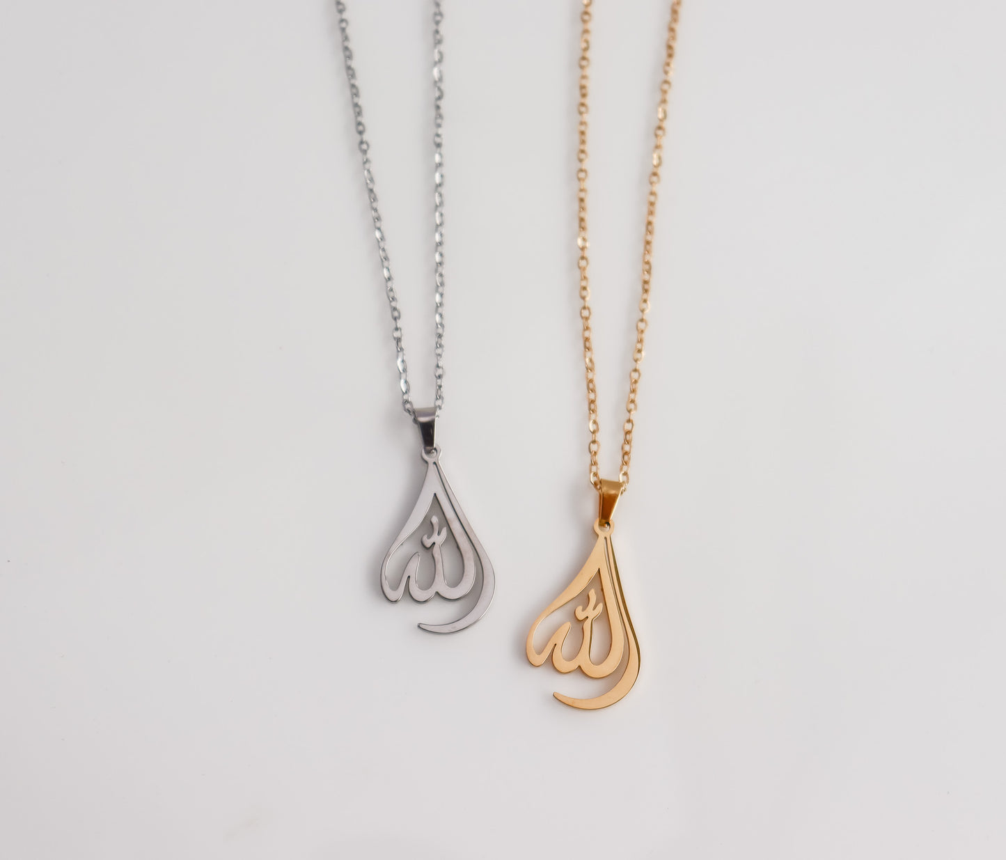 Calligraphy Allah Necklace