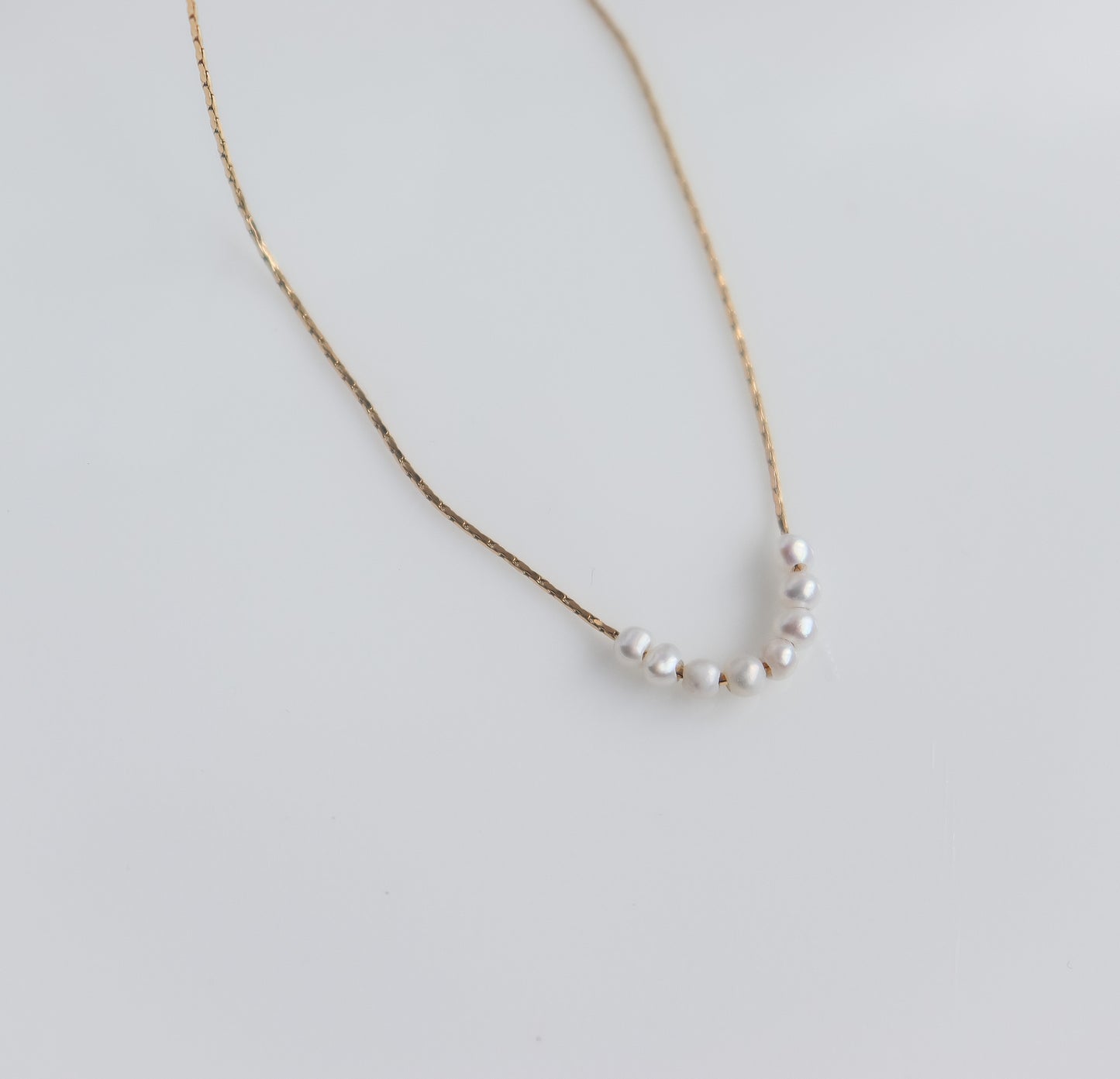 Mini Pearl Accent Necklace