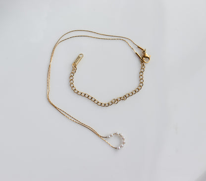 Mini Pearl Accent Necklace