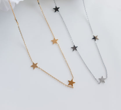 Stars Chain Necklace