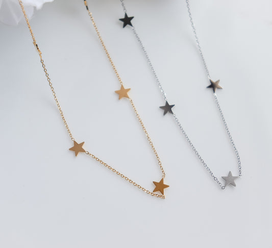 Stars Chain Necklace