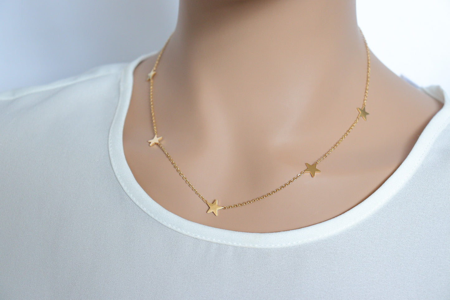 Stars Chain Necklace