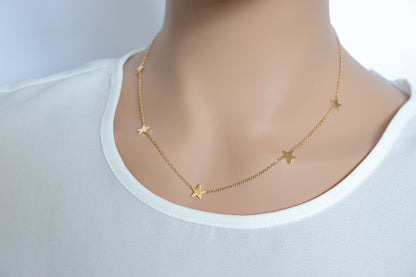 Stars Chain Necklace