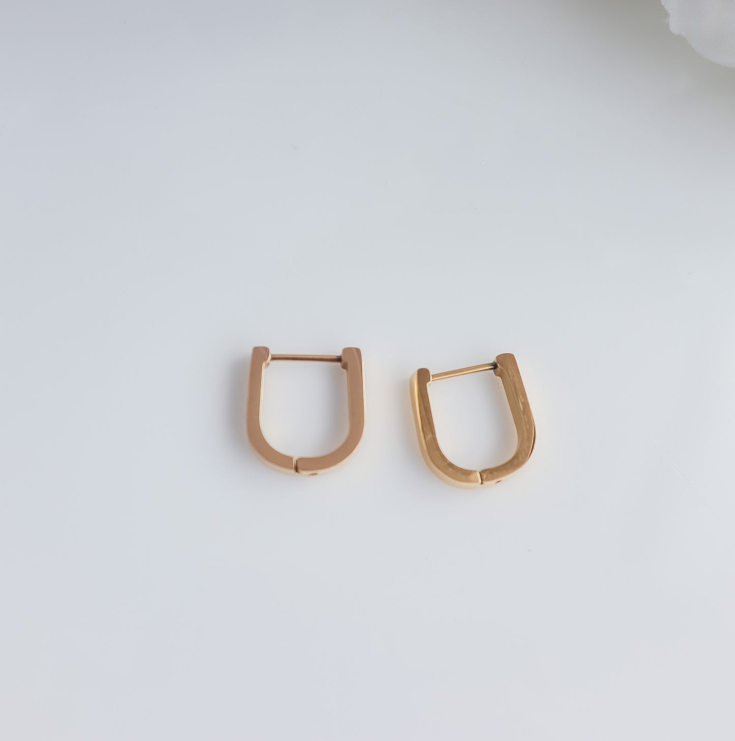 Small U Hoop Earring