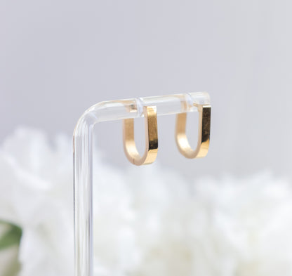 Small U Hoop Earring