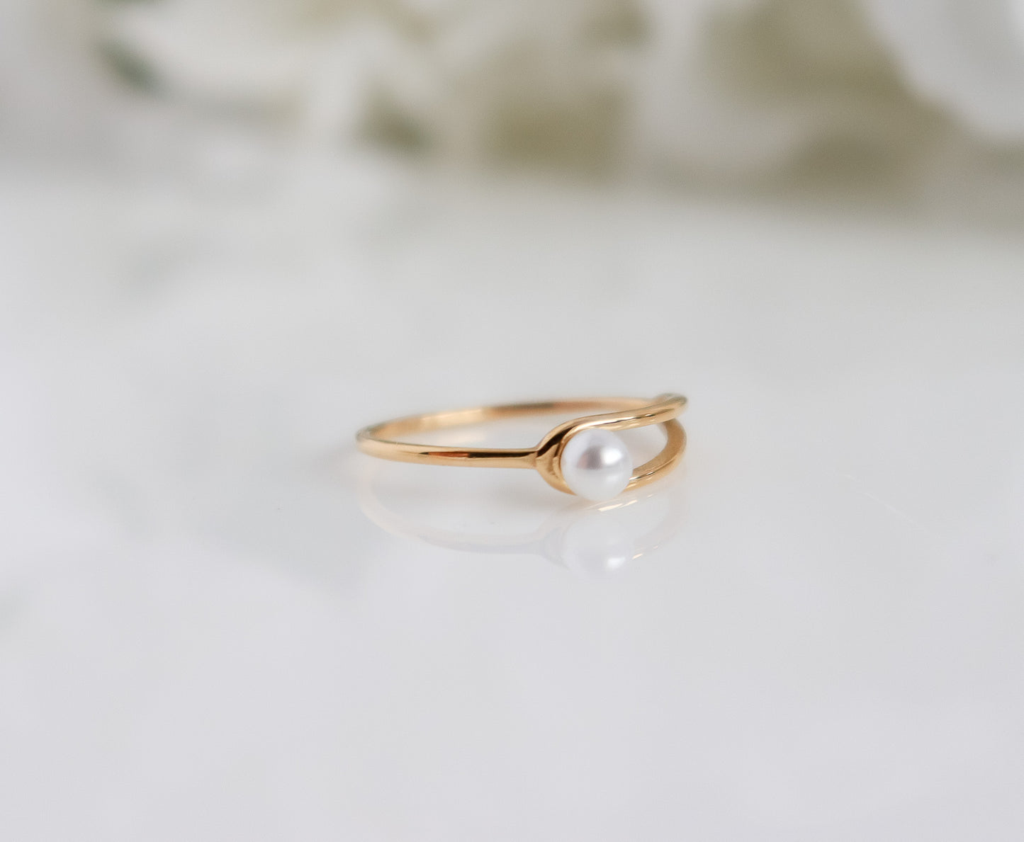 Pearl Stone Ring