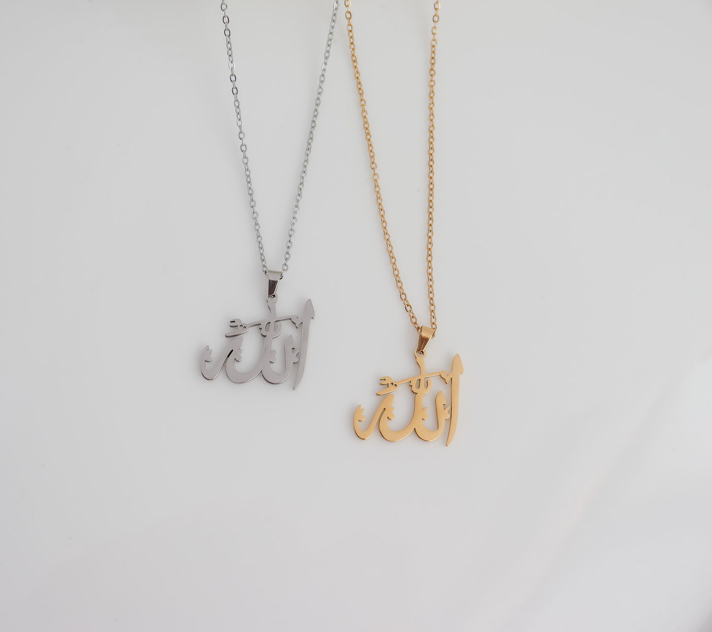 Calligraphy "Allah" Pendant Necklace | Unisex