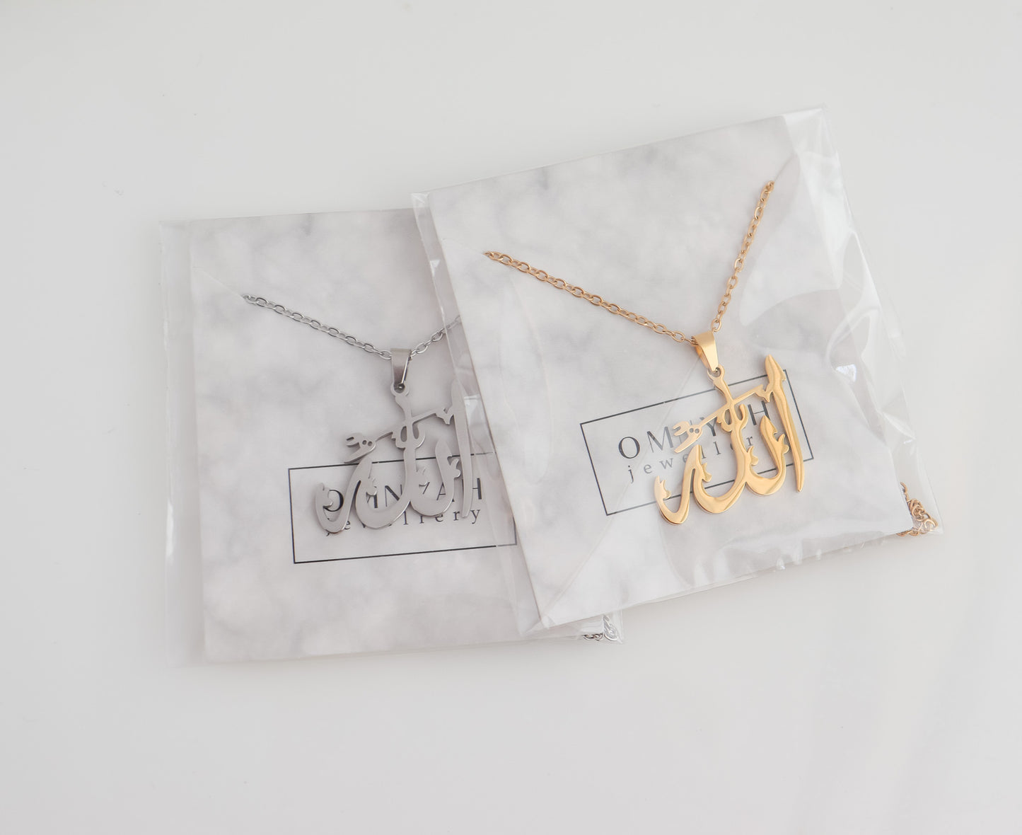 Calligraphy "Allah" Pendant Necklace | Unisex