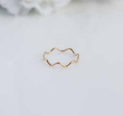 Zigzag Stackable Ring