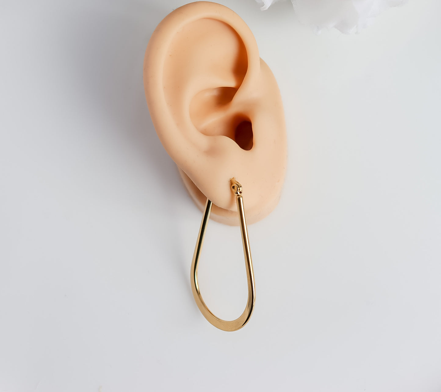 Large U Hoop Earring