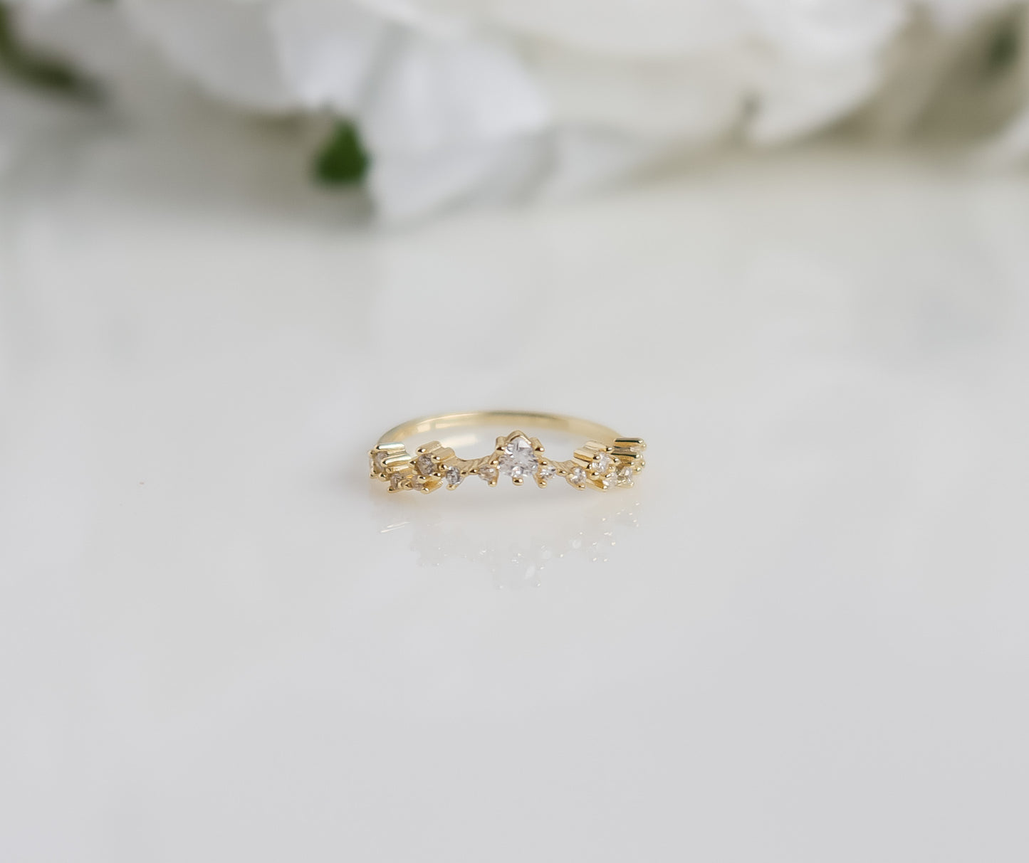 Tiara Zircon Ring