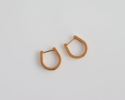 Simple Half Hoop Earring