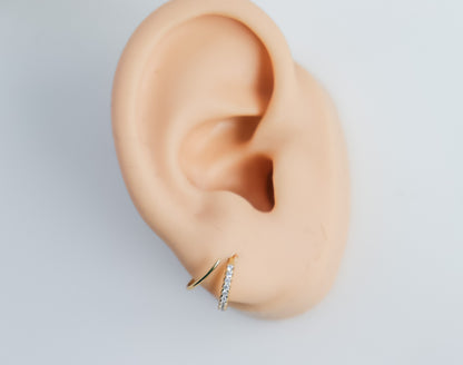 Studded Loop Earring