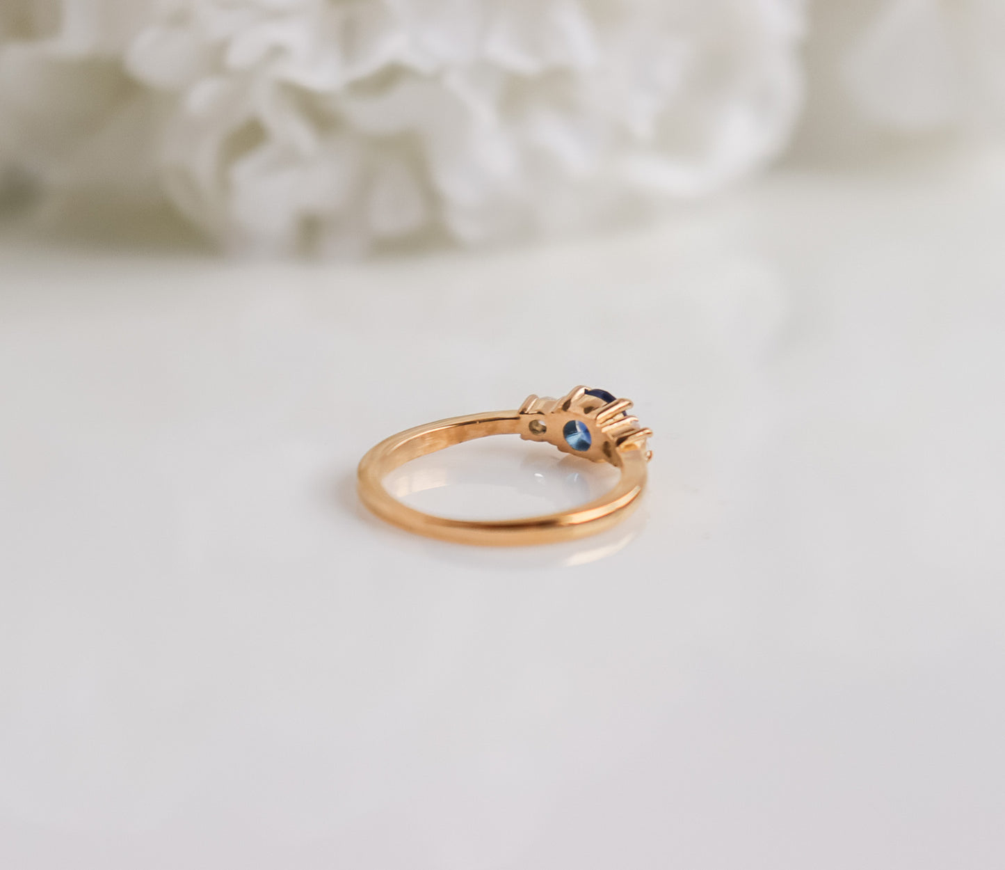 Sapphire 3-Stone Ring